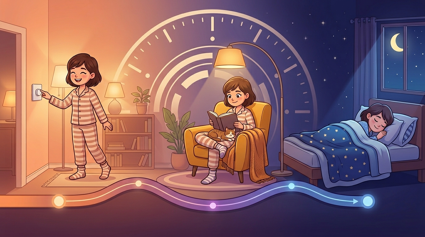 The Perfect Evening Routine: 60 Minutes to Better Sleep